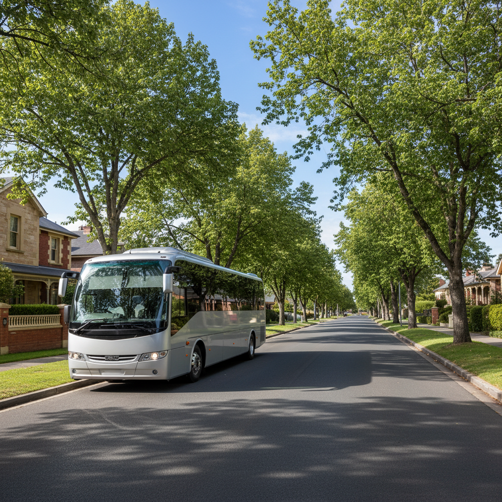 Minibus in Orange, Australia
